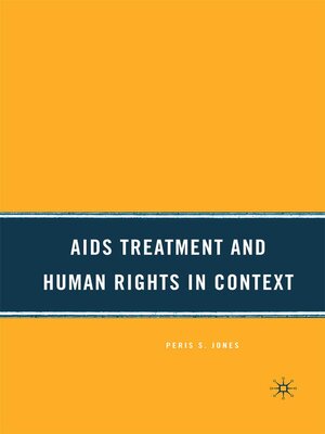cover image of AIDS Treatment and Human Rights in Context